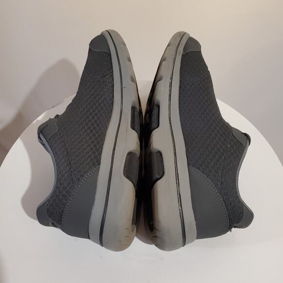 Skechers GO Walk Qualify Goga Mat Mesh Charcoal Black Sneakers Mens Size 8 Shoes - Picture 6 of 12